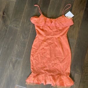 Cute orange dress